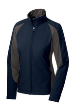 LST970 Sport-Tek® Ladies Colorblock Soft Shell Jacket