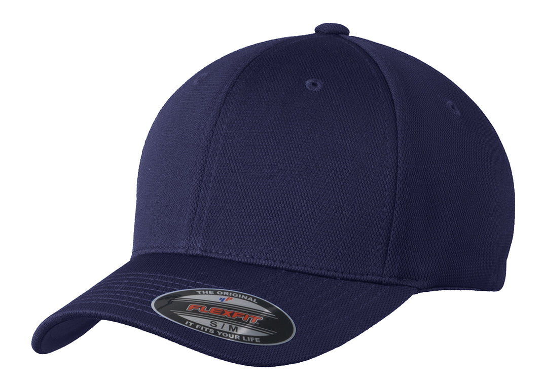 *STC22 Sport-Tek® Flexfit® Cool & Dry Poly Block Mesh Cap