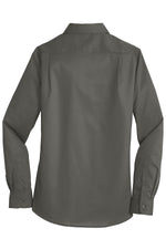 *L663 Port Authority® Ladies SuperPro™ Twill Shirt