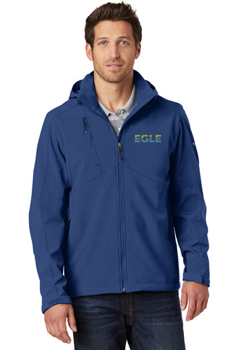 EB536  Eddie Bauer® Hooded Soft Shell Parka