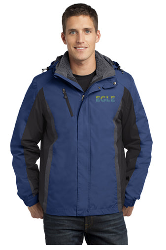 J321  Port Authority® Colorblock 3-in-1 Jacket